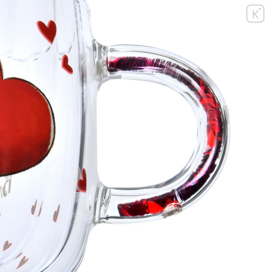 Japan Disney Store Glass Mug - Baymax : Heart - 5