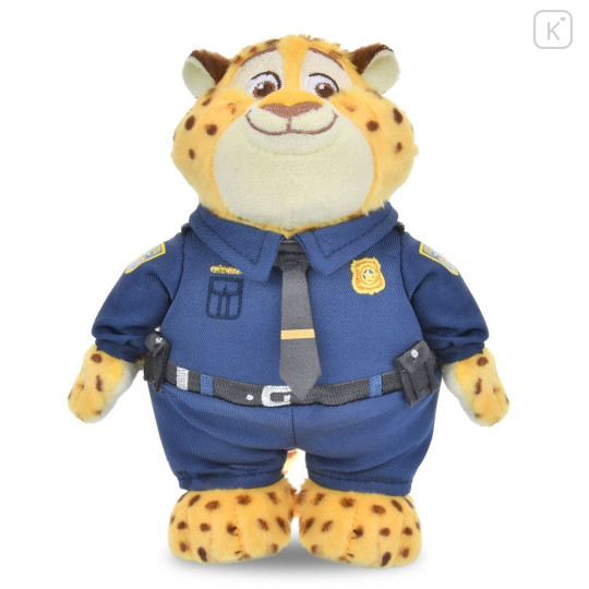 Japan Disney Store StanDs Plush Toy - Zootopia 2 : Benjamin Clawhauser Self-Standing - 1
