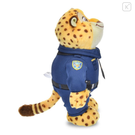 Japan Disney Store StanDs Plush Toy - Zootopia 2 : Benjamin Clawhauser Self-Standing - 3