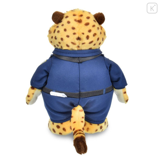 Japan Disney Store StanDs Plush Toy - Zootopia 2 : Benjamin Clawhauser Self-Standing - 4