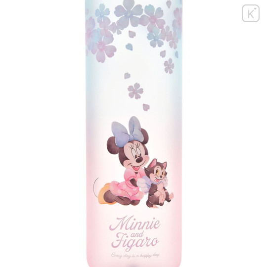 Japan Disney Store Water Bottle - Minnie : Frost Flower Drinkware - 3