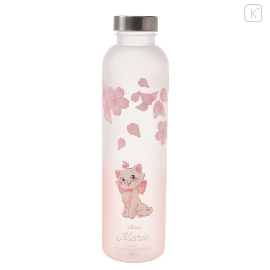 Japan Disney Store Water Bottle - Marie : Frost Flower Drinkware Sakura Cherry Blossom - 1