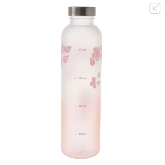 Japan Disney Store Water Bottle - Marie : Frost Flower Drinkware Sakura Cherry Blossom - 2