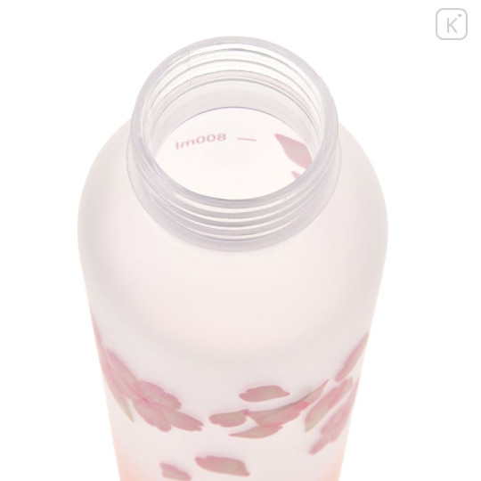Japan Disney Store Water Bottle - Marie : Frost Flower Drinkware Sakura Cherry Blossom - 6