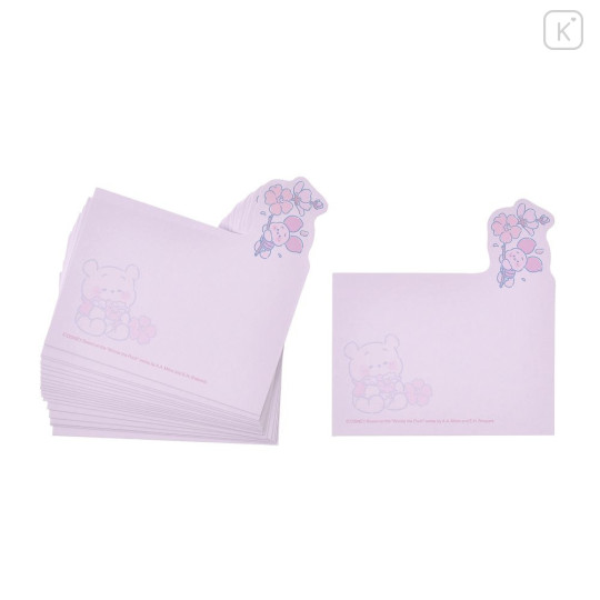 Japan Disney Store Memo Pad & Pen Stand - Piglet & Pooh : Sakura Collection 2026 - 6