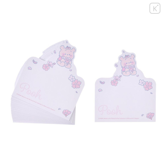 Japan Disney Store Memo Pad & Pen Stand - Piglet & Pooh : Sakura Collection 2026 - 7