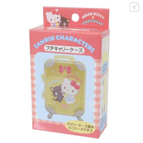Japan Sanrio Mini Desktop Organizer - Chococat & Hello Kitty : Hug - 4