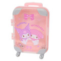 Japan Sanrio Mini Desktop Organizer - Kuromi & My Melody : Hug - 1