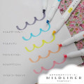 Japan Zebra Mildliner Double-sided Highlighter Set - 5 Friendly Colors - 7