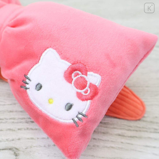 Japan Sanrio Big Mascot Hair Clip - Hello Kitty : Big Ribbon Pink - 3