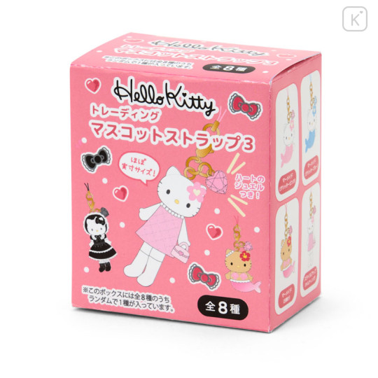 Japan Sanrio Secret Mascot Strap - Hello Kitty : Style Up Vol 3 Blind Box - 8