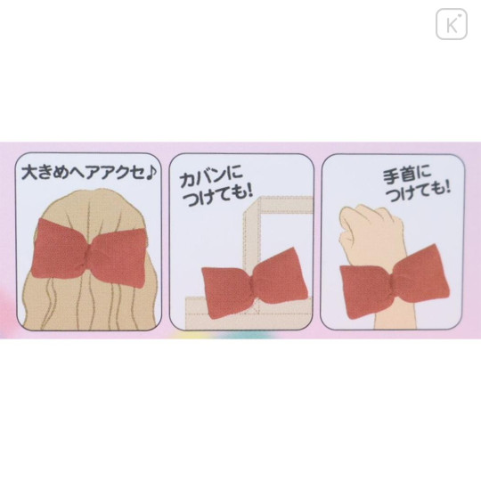 Japan Sanrio Mascot Hair Tie - Cinnamoroll : Big Ribbon - 3