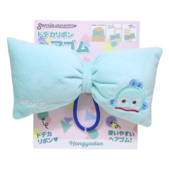 Japan Sanrio Mascot Hair Tie - Hangyodon : Big Ribbon