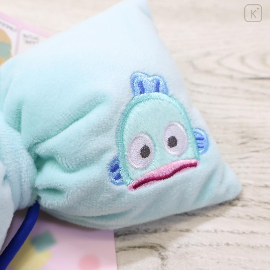Japan Sanrio Mascot Hair Tie - Hangyodon : Big Ribbon - 2