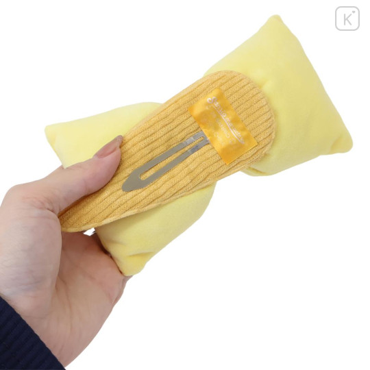 Japan Sanrio Big Mascot Hair Clip - Pompompurin : Big Ribbon - 2