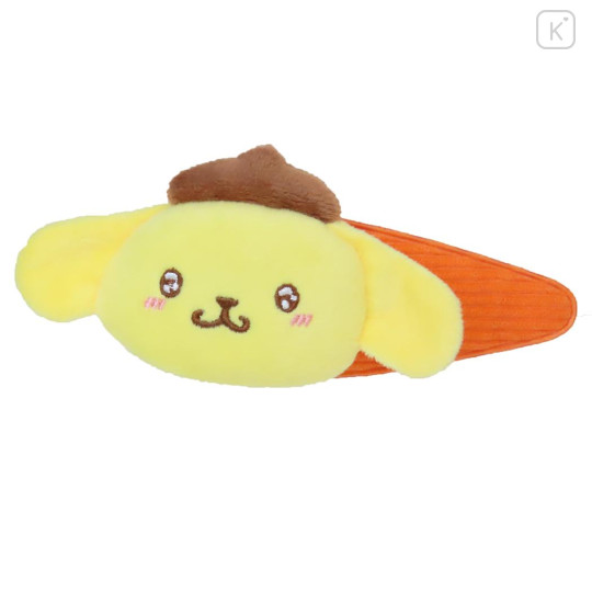 Japan Sanrio Big Mascot Hair Clip - Pompompurin : Puppy Eyes - 1