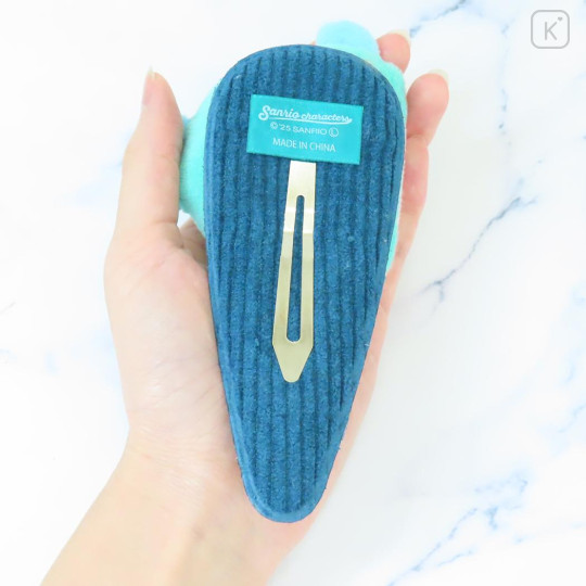 Japan Sanrio Big Mascot Hair Clip - Hangyodon : Puppy Eyes - 2