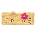 Japan Sanrio Hair Band with Ears - Hello Kitty : Heart Eyes Tan Y2K - 1
