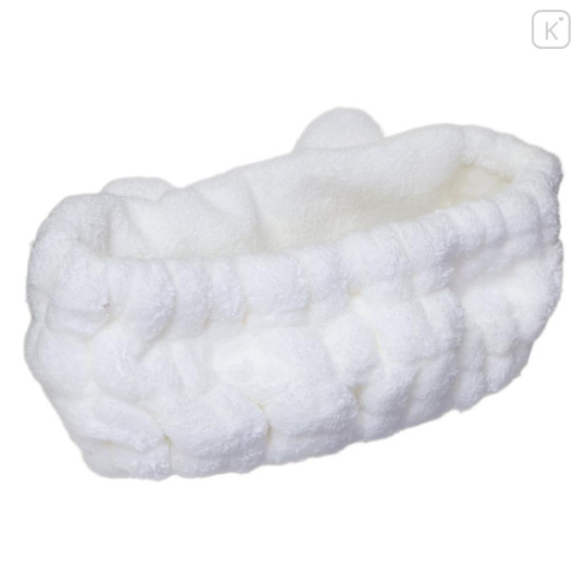 Japan Sanrio Spa Headband with Ears - Hello Kitty : Heart Eyes Leopard Pink - 2