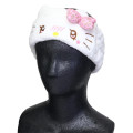 Japan Sanrio Hair Band with Ears - Hello Kitty : Heart Eyes Leopard Pink - 3