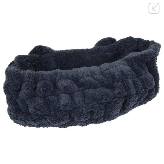 Japan Sanrio Spa Headband with Ears - Hello Kitty : Heart Eyes Leopard Pink Black - 2