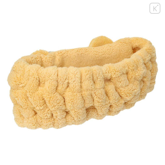 Japan Sanrio Spa Headband with Ears - Hello Kitty : Heart Eyes Leopard Tan - 2