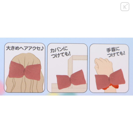 Japan Sanrio Hair Scrunchie - My Melody : Big Ribbon - 3