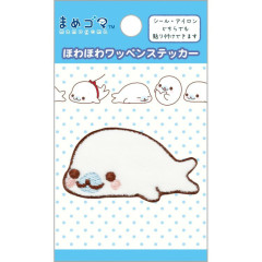 Japan San-X Versatile Iron-On and Sticker Patch - Mamegoma