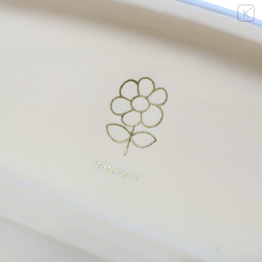 Japan Miffy Glasses Case - Miffy : Pastel Grey Pink - 3