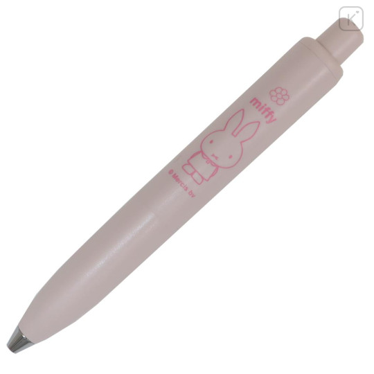 Japan Miffy Uni-ball One P Gel Pen - Miffy : 0.38mm Pastel Pink Flower - 1