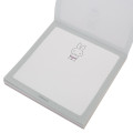 Japan Miffy Square Memo - Miffy : Pastel Grey Pink - 2