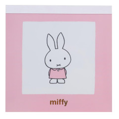 Japan Miffy Square Memo - Miffy : Pastel Pink