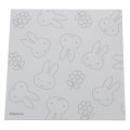 Japan Miffy Square Memo - Miffy : Pastel Pink - 3