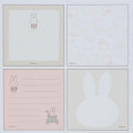 Japan Miffy Square Memo - Miffy : Pastel Beige - 4