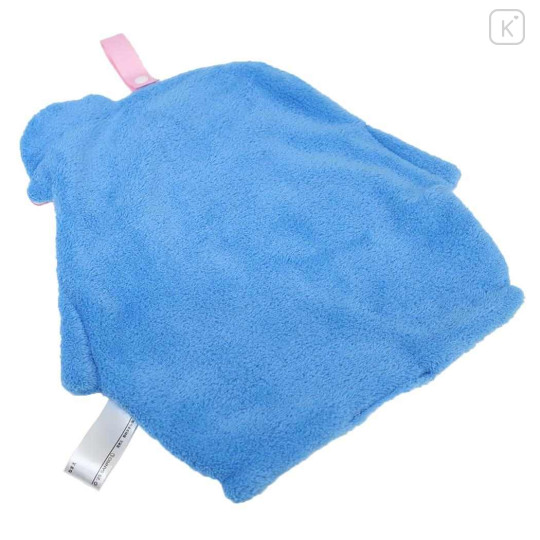 Japan Sanrio Mofumofus Fluffy Mascot Hand Towel with Loop - Tuxedosam : Die-cut - 2