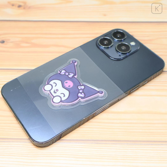 Japan Sanrio Vinyl Sticker - Kuromi : 3D Punipop - 2