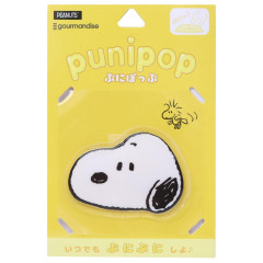 Japan Peanuts Vinyl Sticker - Snoopy : 3D Punipop Face