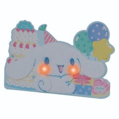Japan Sanrio 3D Greeting Card - Cinnamoroll : Happy Birthday & Music Balloon