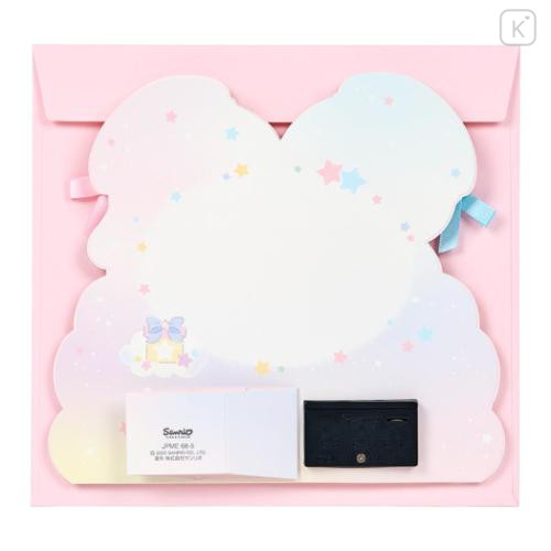 Japan Sanrio 3D Greeting Card - Little Twin Stars : Happy Birthday & Music Cake - 4