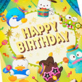 Japan Sanrio 3D Greeting Card - Hapidanbui Boys : Happy Birthday & Music Samba Dance - 5