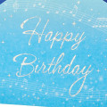 Japan Sanrio 3D Greeting Card - Happy Birthday & Music Piano Star Night - 4