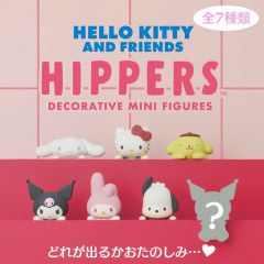 Japan Sanrio Secret Hippers Decorative Mini Figure - Characters Blind Box