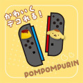 Japan Sanrio Analog Stick Cover Thumb Grips - Pompompurin : Pudding - 6