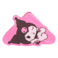 Japan Sanrio Original Acrylic Corner Clip Set - Kuromi : Relax - 4