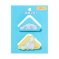Japan Sanrio Original Acrylic Corner Clip Set - Cinnamoroll : Relax - 1