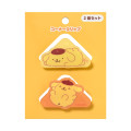 Japan Sanrio Original Acrylic Corner Clip Set - Pompompurin : Relax - 1