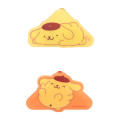 Japan Sanrio Original Acrylic Corner Clip Set - Pompompurin : Relax - 2