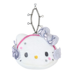 Japan Sanrio Original Face-shaped Pouch - Hello Kitty : Tokimeki Planet