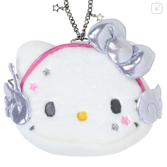 Japan Sanrio Original Face-shaped Pouch - Hello Kitty : Tokimeki Planet - 2