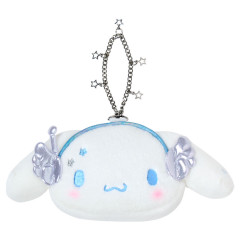 Japan Sanrio Original Face-shaped Pouch - Cinnamoroll : Tokimeki Planet